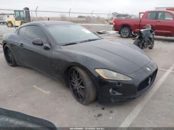  Salvage Maserati GranTurismo