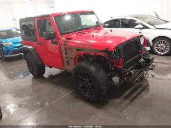  Salvage Jeep Wrangler