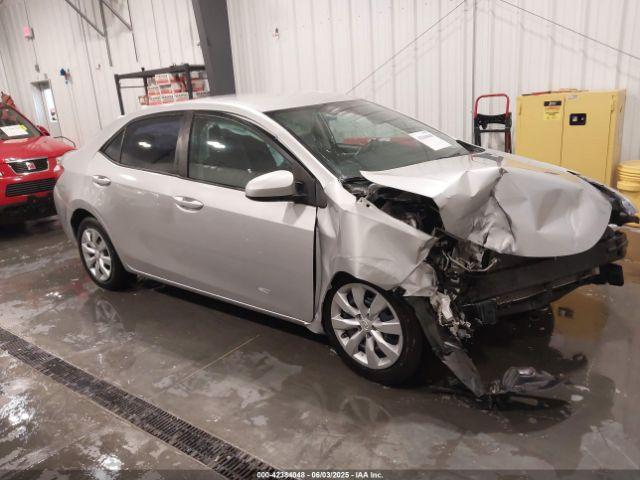  Salvage Toyota Corolla