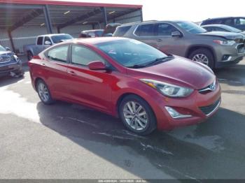  Salvage Hyundai ELANTRA
