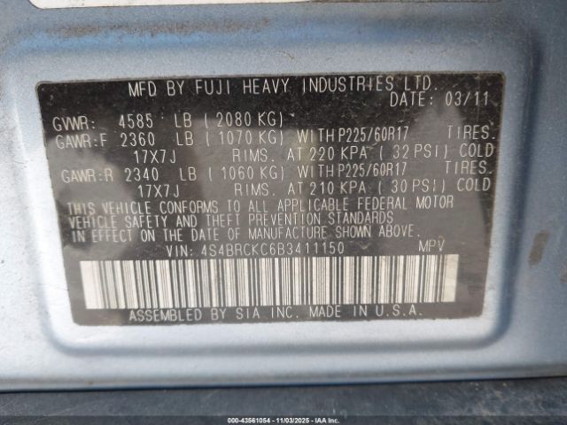 Subaru Outback 2.5i Limited Image 2