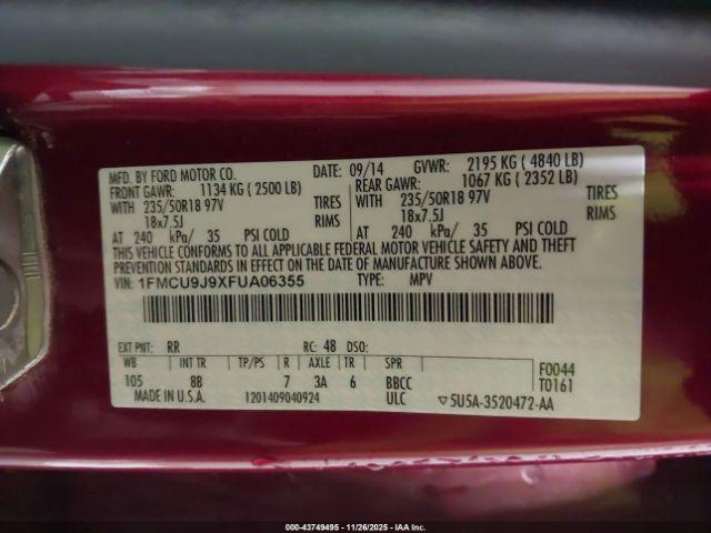 Ford Escape Titanium Image 3