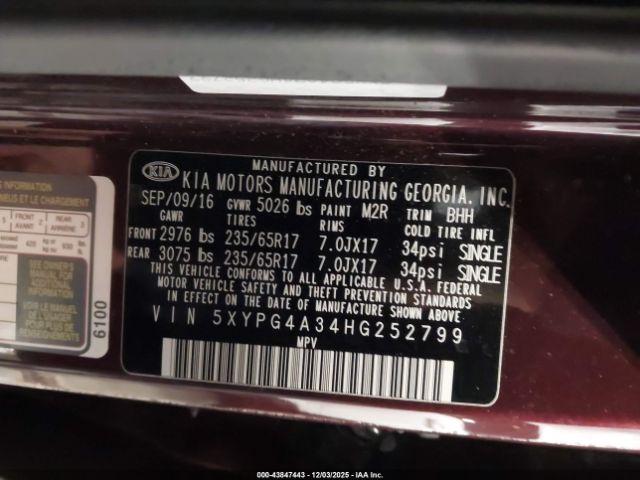 Kia Sorento 2.4l Lx Image 7