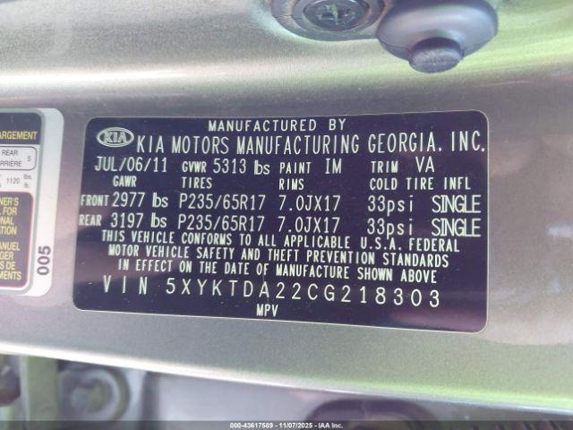 Kia Sorento Lx V6 Image 10