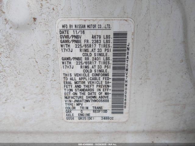 Nissan Rogue S Image 10