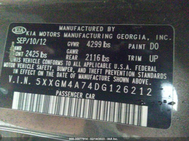 Kia Optima Lx Image 11