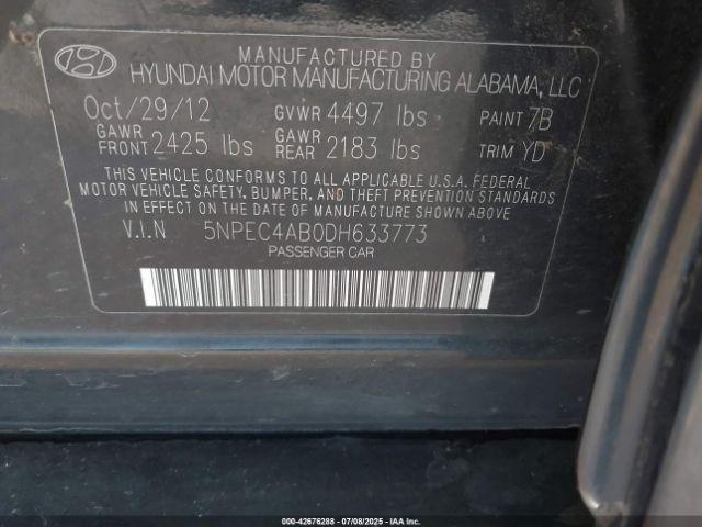 Hyundai SONATA Limited 2.0t Image 5